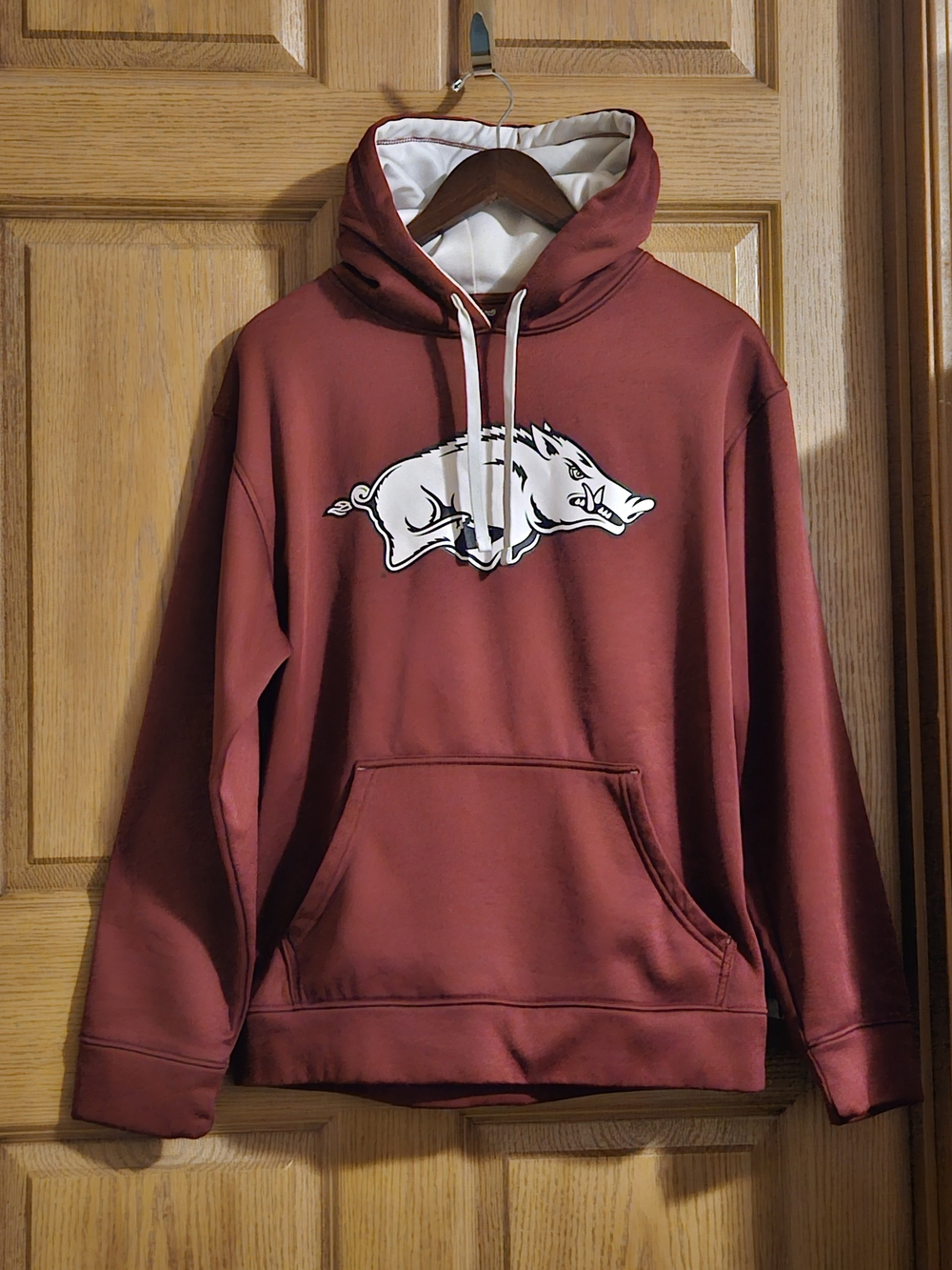 Maroon Arkansas Razorback Hoodie Sweatshirt